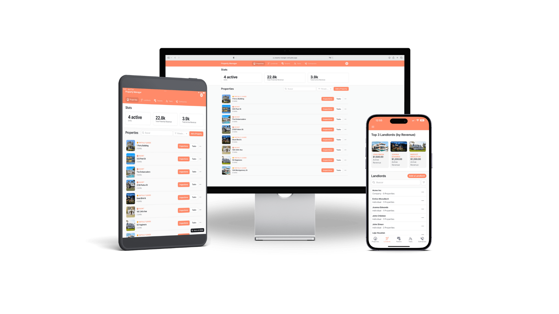 Rimatcom Software Mockup