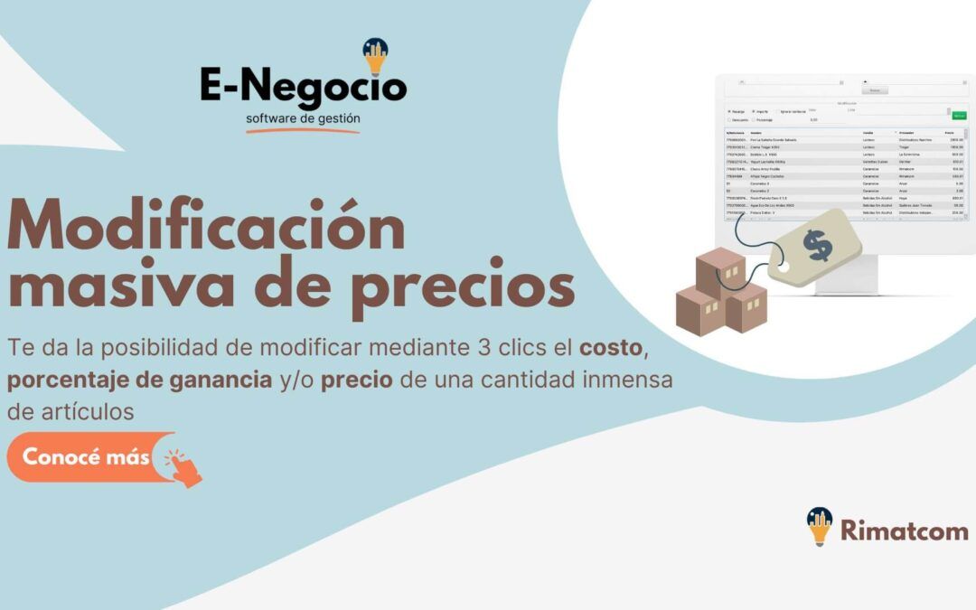 ¿Aumentos de proveedores? Así podés actualizar todos tus precios en 5 minutos